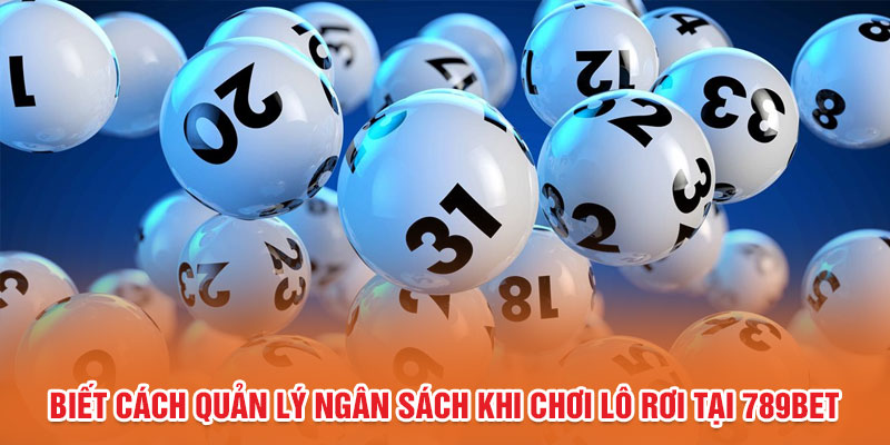 Biết cách quản lý ngân sách khi chơi lô rơi tại 789BET