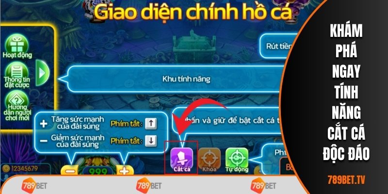 Khám phá ngay tính năng cắt cá độc đáo